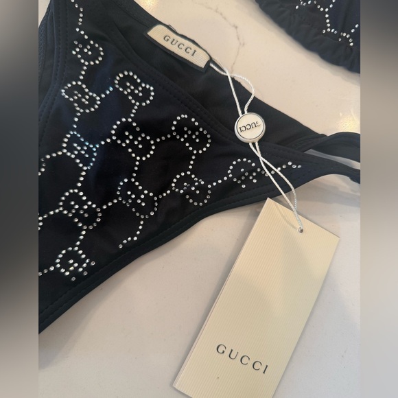 GG Rhinestone String Bikini - Picture 2 of 4